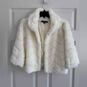 Alex Marie White Teddy Coat
